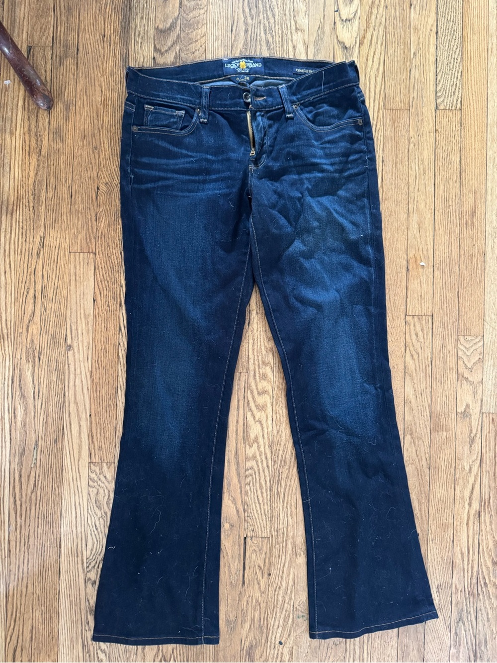 Dark Blue Charlie Baby Boot Women's Jeans flare- Lucky Brand size 28